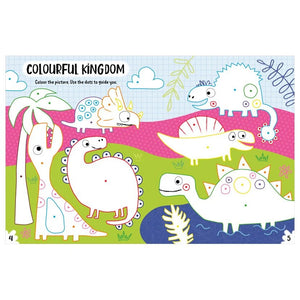 Make Believe Ideas Create and Play Dinos Colouring Activity Book