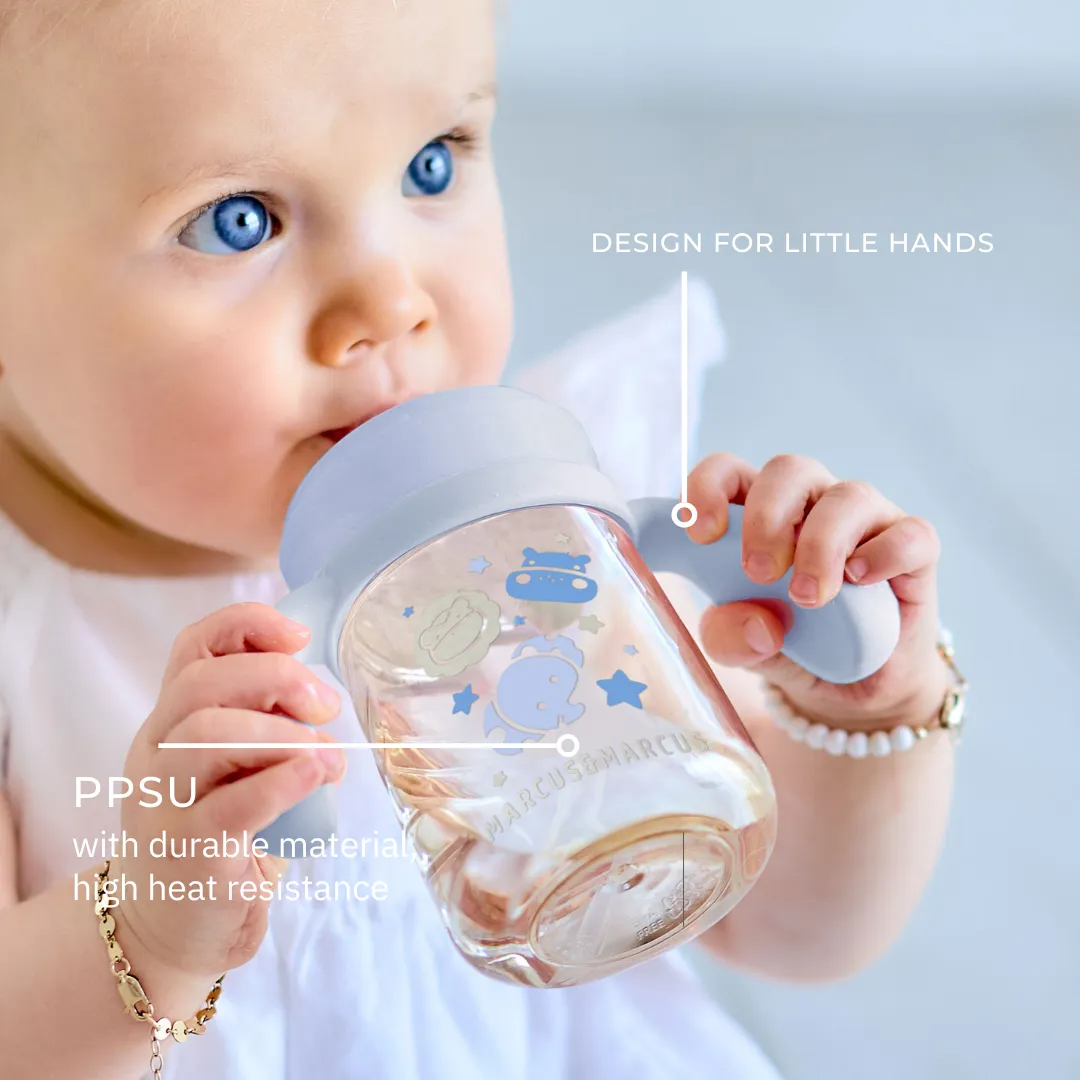 Marcus & Marcus PPSU Transition Trainer Bottle (180ml)