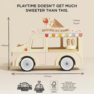 Le Toy Van Wooden Ice Cream Van