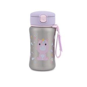 Skip Hop Besties Squad Stainless Steel Straw Bottle Unicorn