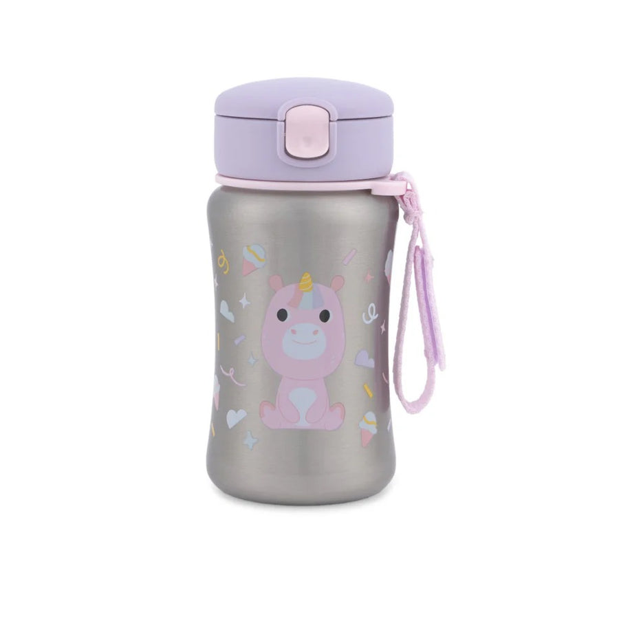 Skip Hop Besties Squad Stainless Steel Straw Bottle Unicorn