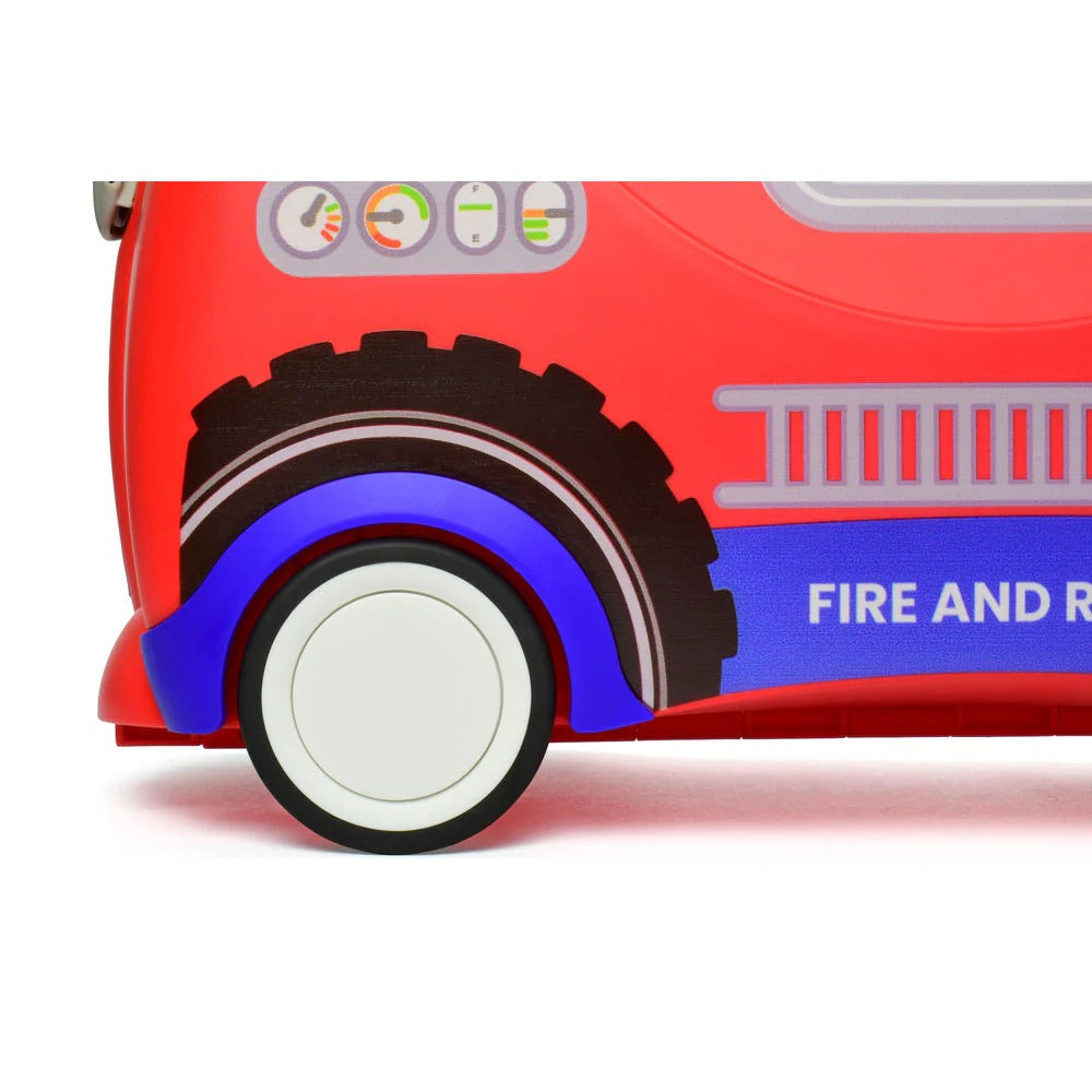 Trunki Glide Ride-on Luggage - Frank the Firetruck