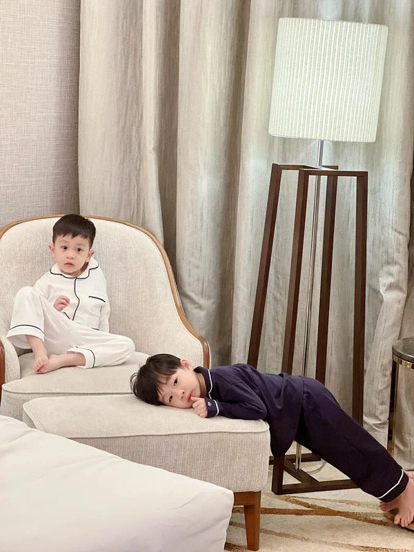 Count & Countess Kids Pima Loungewear Pyjamas