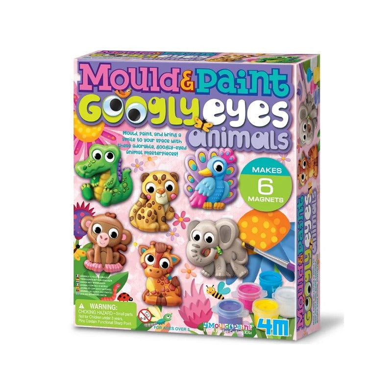 4M Mould & Paint - Googly Eyes Animals
