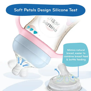 Philips Avent Natural Response Bottle PPSU, 4oz/120ML, 0M+, Single/Twin Pack