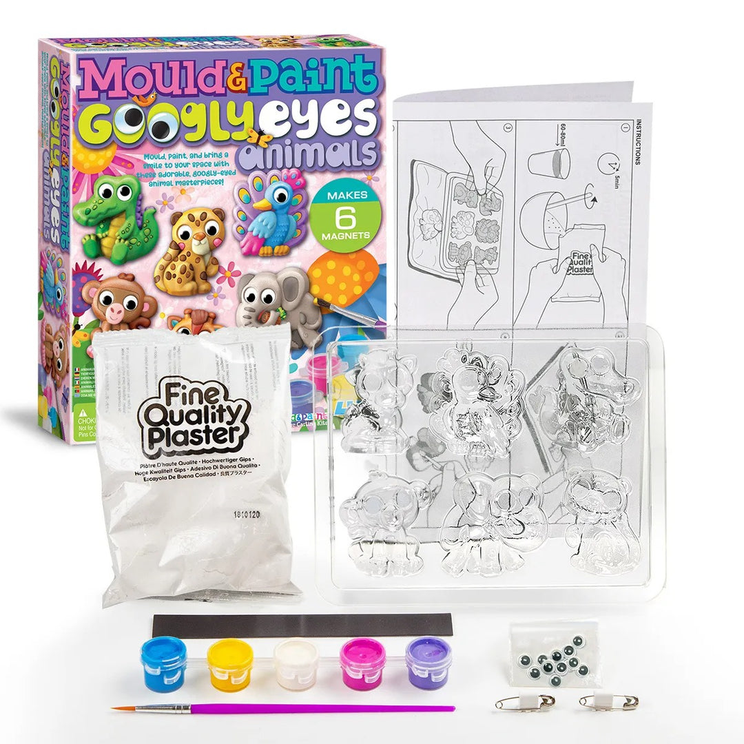 4M Mould & Paint - Googly Eyes Animals