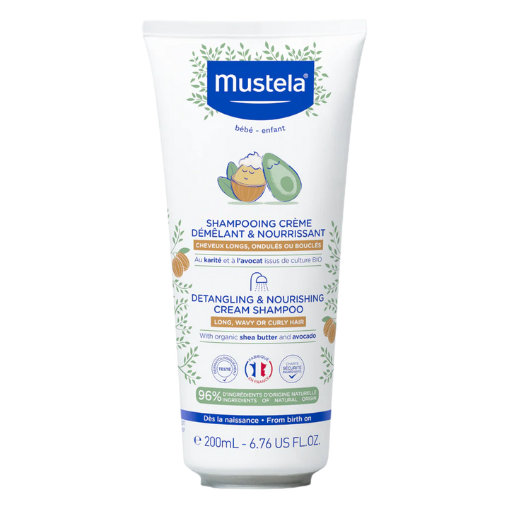 Mustela Detangling & Nourishing Cream Shampoo (200ml)