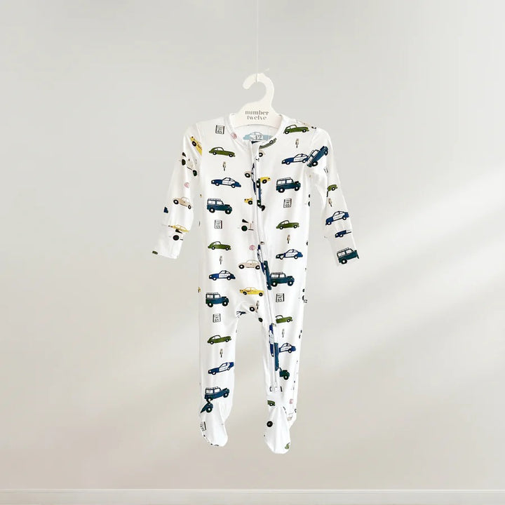 Number Twelve Bamboo Toddler Footies