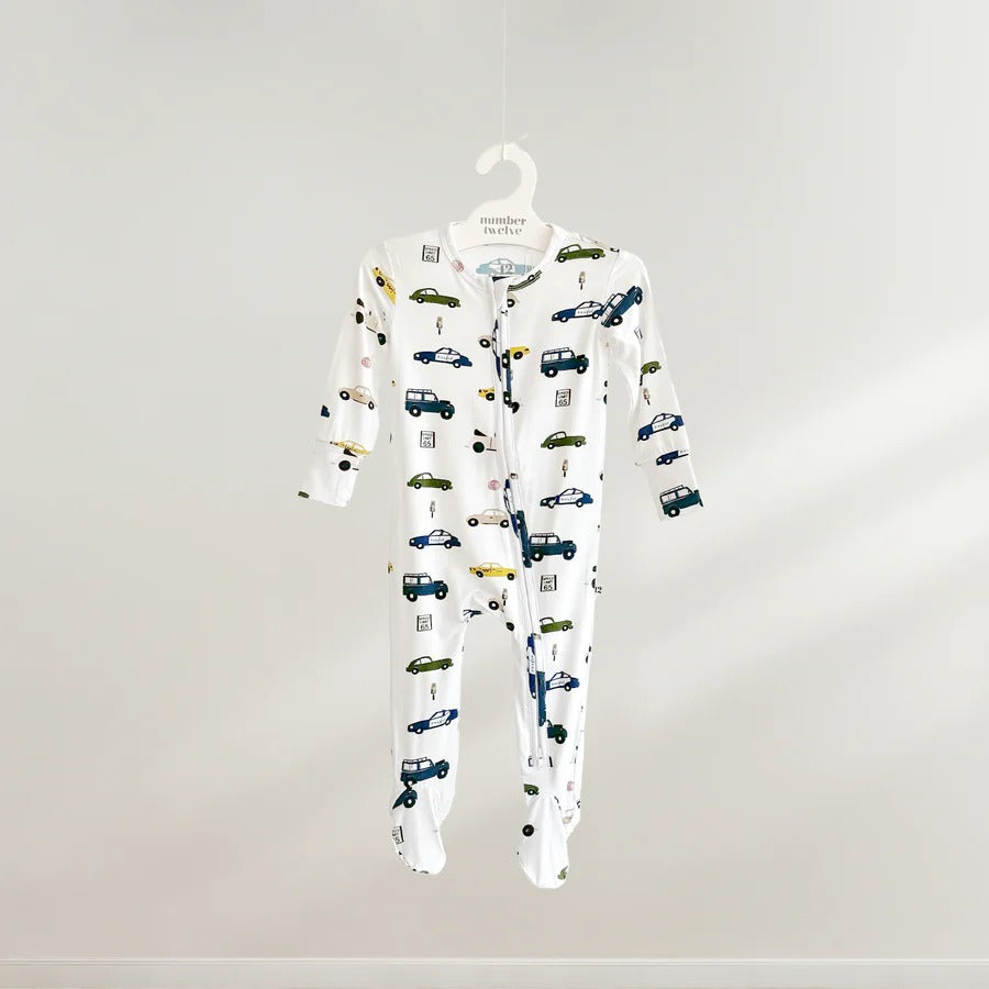 Number Twelve Bamboo Toddler Footies