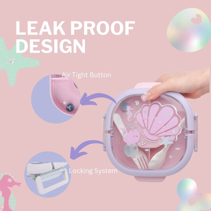 Marcus & Marcus - Stainless Steel Lunch Box (2 tier)