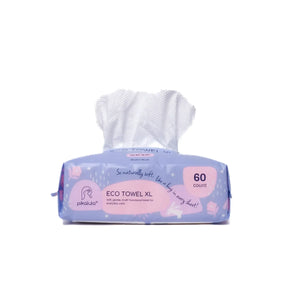 Pikalula Baby Eco Towel XL 60pcs Jumbo Pack