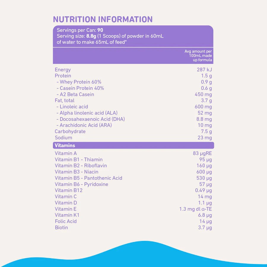 Bubs Advanced Plus+ Goat Toddler Milk Drink Stage 3, 800g (12M-18M)