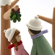 Wooderful Life Kiss Under Mistletoe