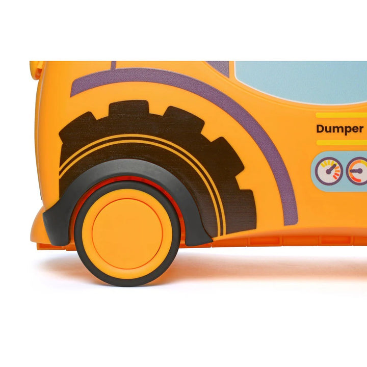 Trunki Glide Ride-on Luggage - Doug the Digger