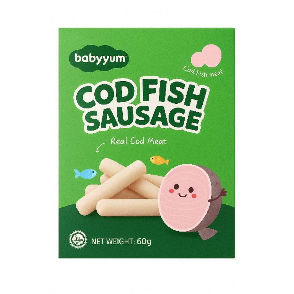 Baby Yum Cod Fish Sausage