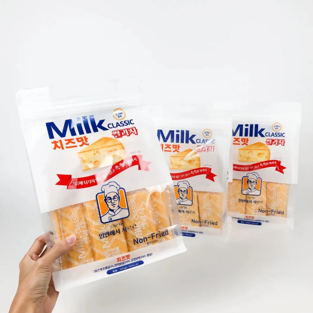 Chef Kim's Milk Classic Rice Puff (Cheese Flavor) 240g