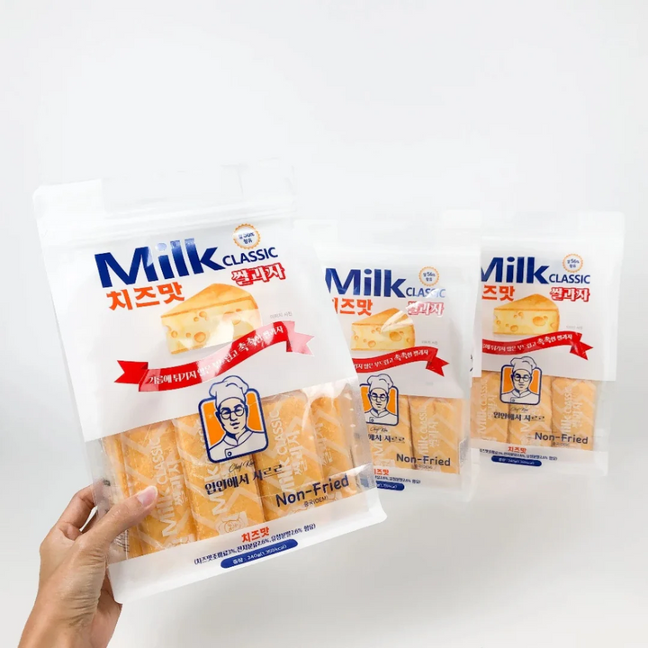 Chef Kim's Milk Classic Rice Puff (Cheese Flavor) 240g