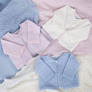 G.H. Hurt & Son Cashmere Baby Cardigan Newborn