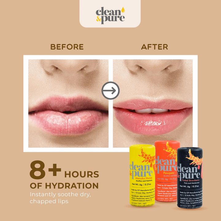 Clean & Pure Lip Balm 6gm