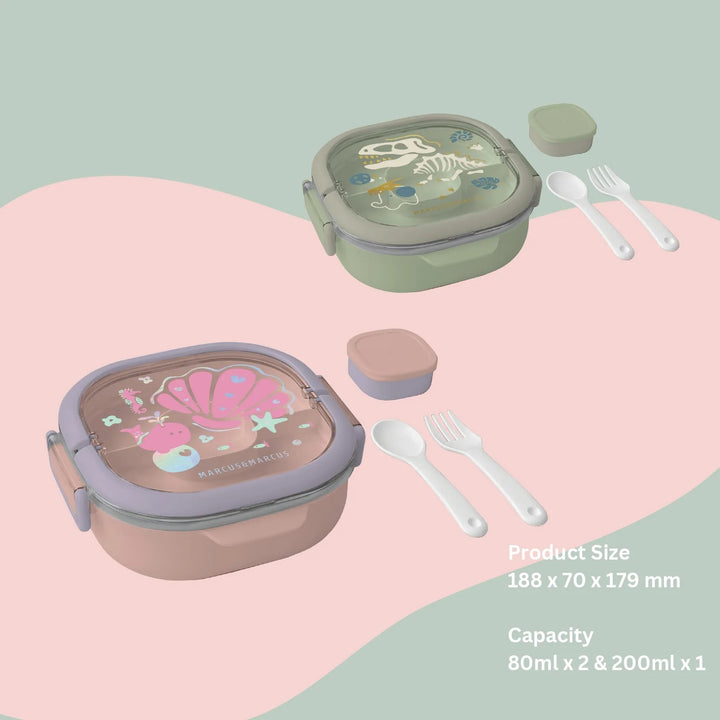 Marcus & Marcus - Stainless Steel Lunch Box (2 tier)