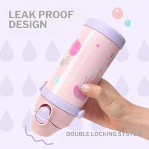 Marcus & Marcus - Straw and Spout Insulated Water Bottle (350ml)