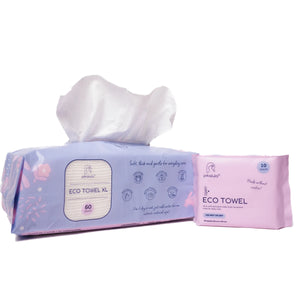Pikalula Baby Eco Towel XL 60pcs Jumbo Pack