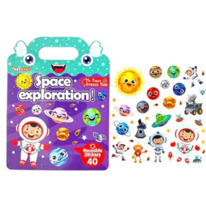 ELM Keybaby My First Sticker Book (Reusable Jelly Stickers)