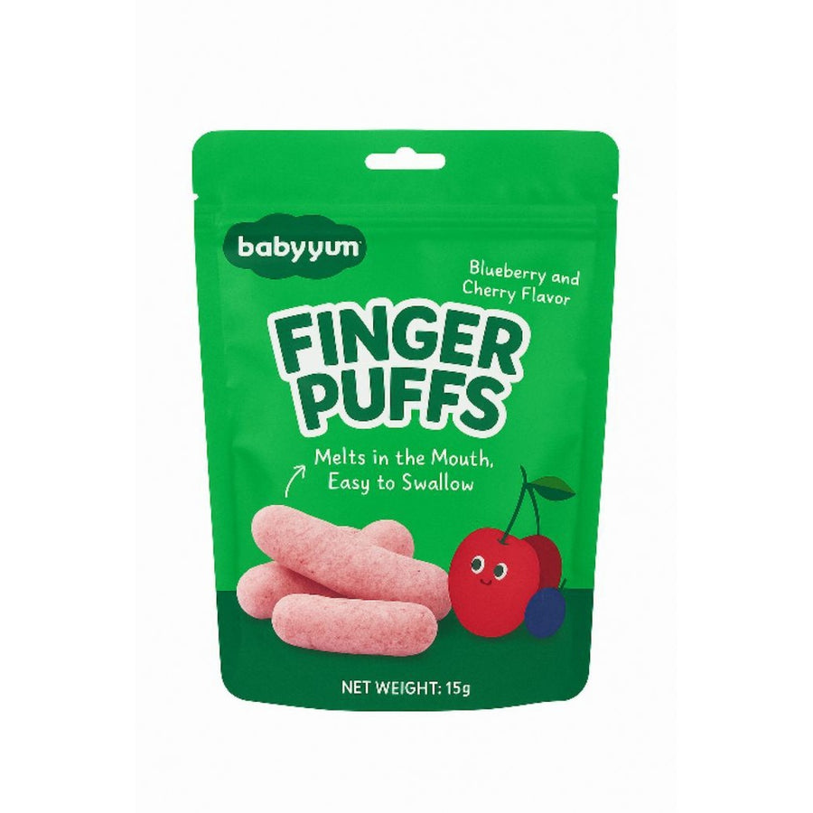 Baby Yum Finger Puffs (Blueberry & Cherry Flavor)