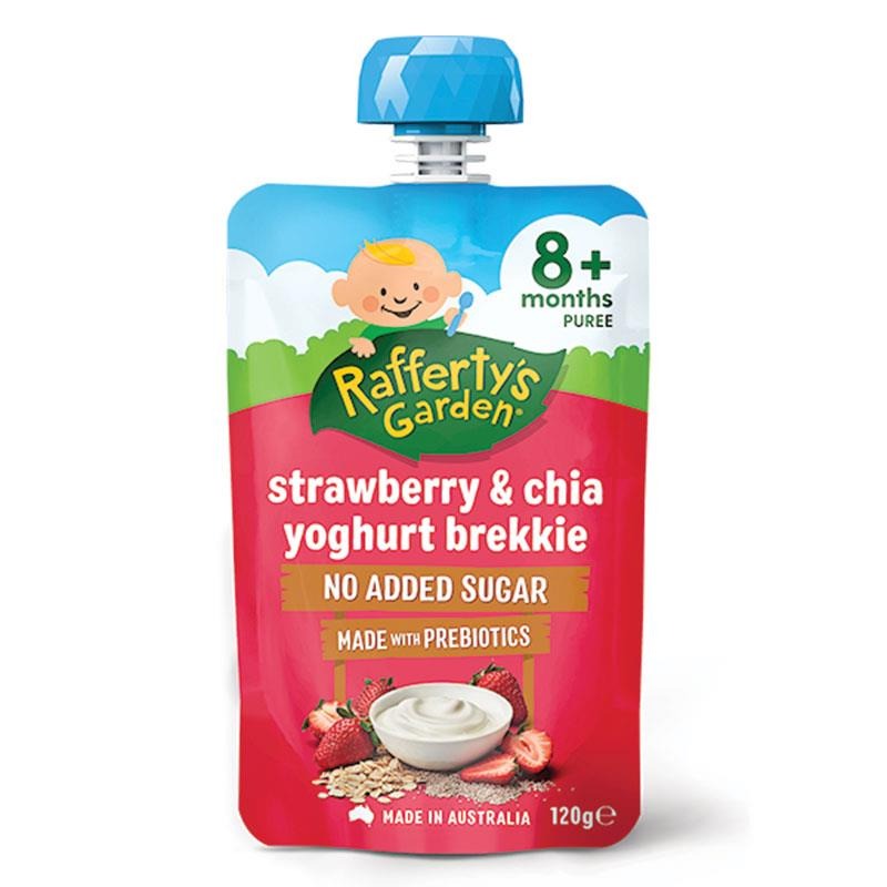 Rafferty's Garden Strawberry & Chia Yoghurt Brekkie