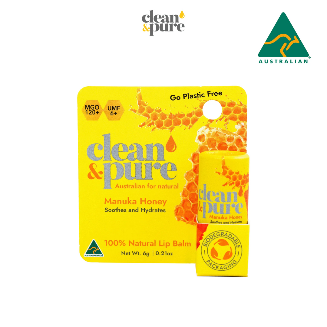 Clean & Pure Lip Balm 6gm