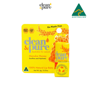 Clean & Pure Lip Balm 6gm