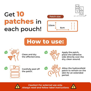 MyLO Scratchguard Relief Patch (10 Patches)