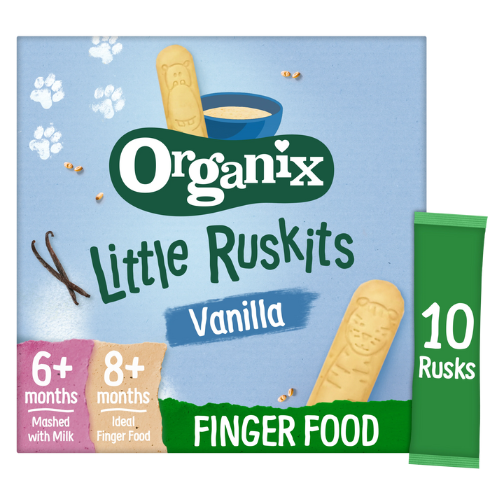 Organix Little Ruskits Vanilla