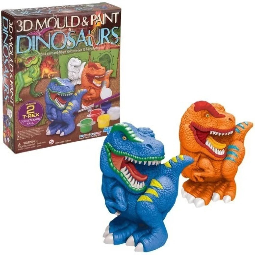4M Mould & Paint - 3D Dinosaurs
