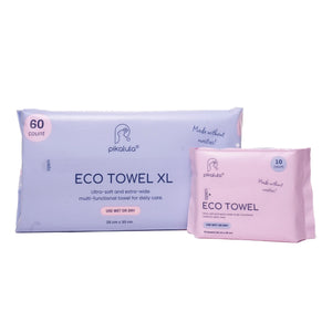 Pikalula Baby Eco Towel XL 60pcs Jumbo Pack