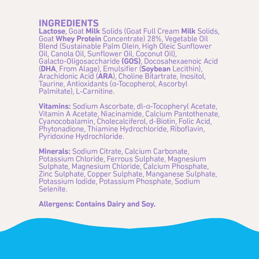 Bubs Advanced Plus+ Goat Toddler Milk Drink Stage 3, 800g (12M-18M)