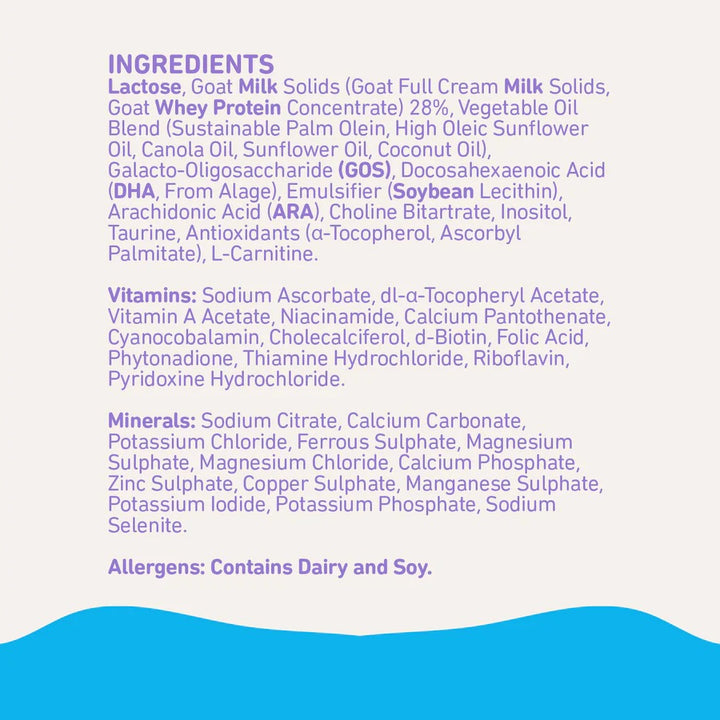 Bubs Advanced Plus+ Goat Toddler Milk Drink Stage 3, 800g (12M-18M)