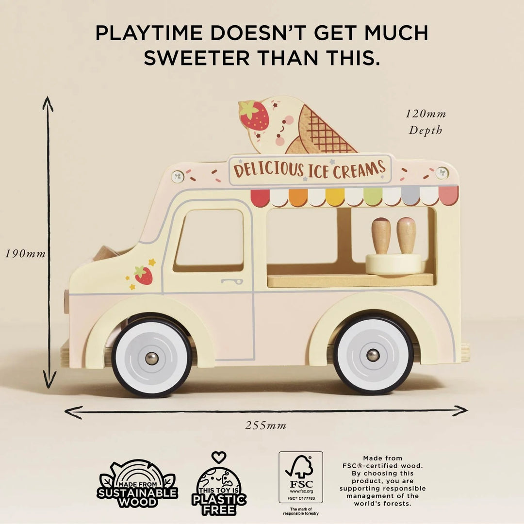 Le Toy Van Wooden Ice Cream Van
