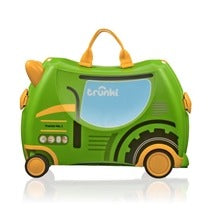 Trunki Glide Ride-on Luggage - Tommy the Tractor
