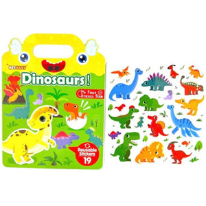 ELM Keybaby My First Sticker Book (Reusable Jelly Stickers)