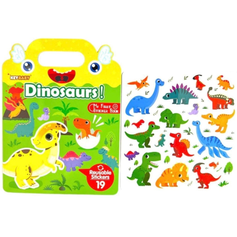 ELM Keybaby My First Sticker Book (Reusable Jelly Stickers)