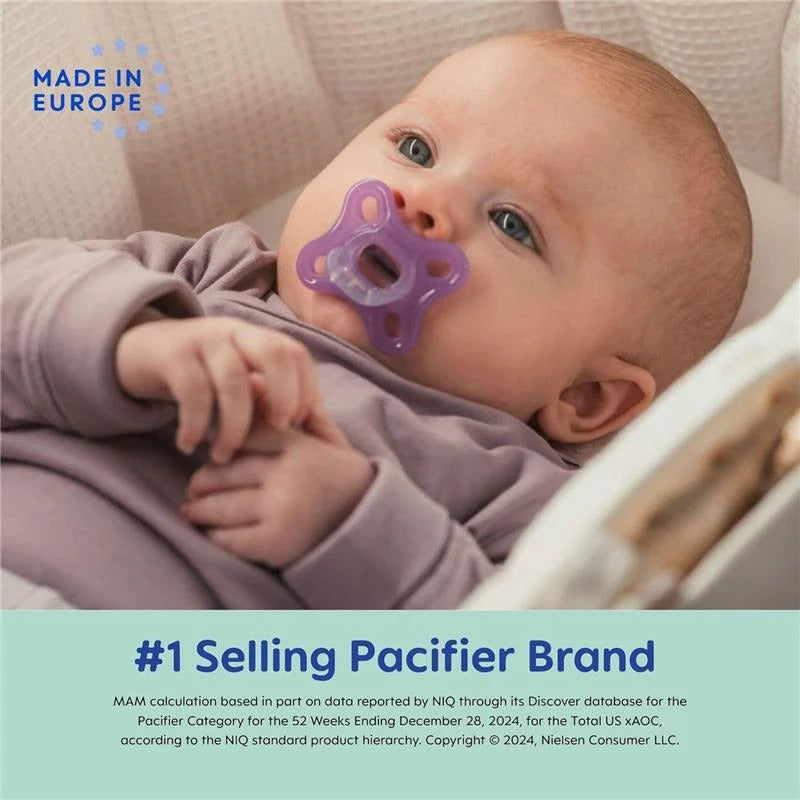 MAM Comfort Pacifier Grey Green