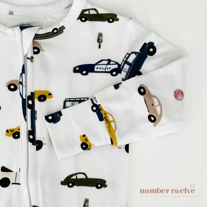 Number Twelve Bamboo Toddler Footies