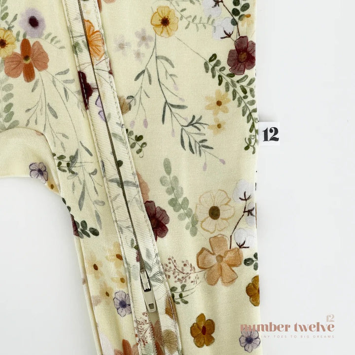 Number Twelve Bamboo Toddler Footies