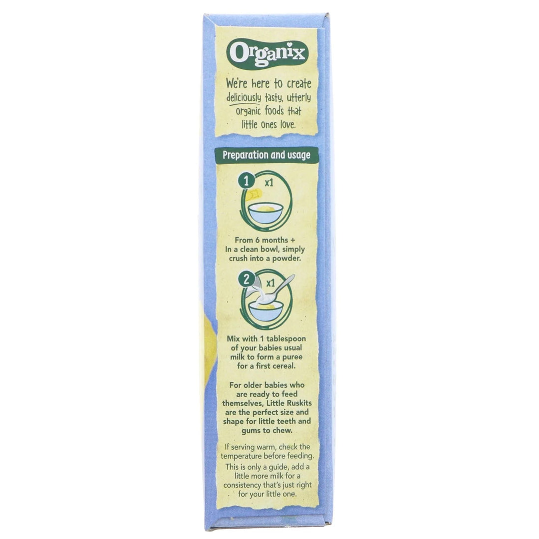 Organix Little Ruskits Vanilla