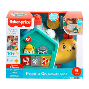 Fisher Price Press and Go Activity Snail