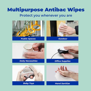 Alcean Antibacterial Classic Wipes