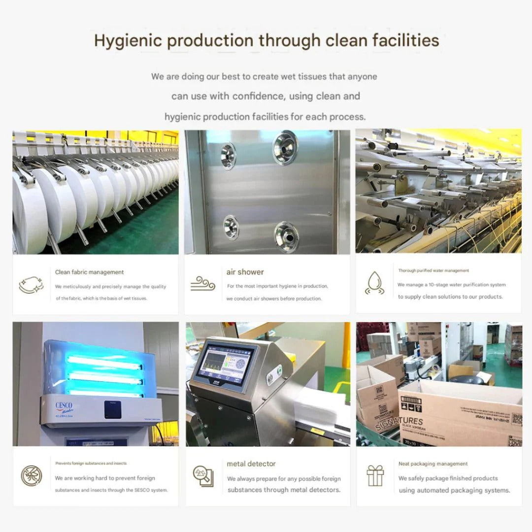 Nature Love Mere Signature Black Soybean Baby Wipes (70pcs)