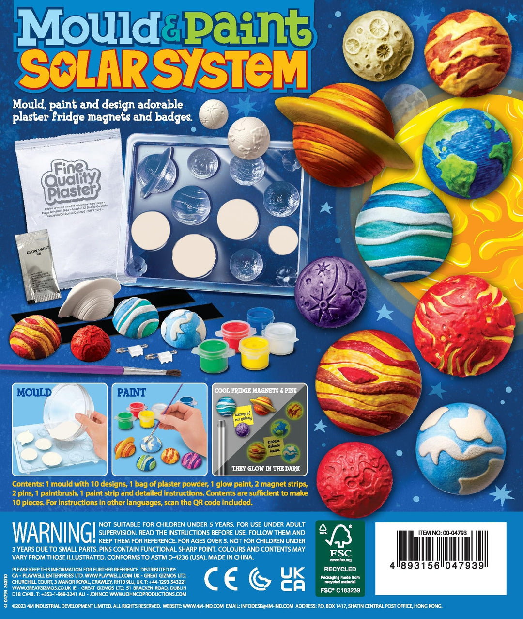 4M Mould & Paint - Solar System