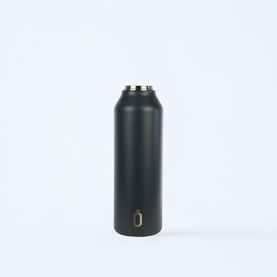 Runbott Ceramic Sport Thermal Bottle 600ml Plain Anthracite